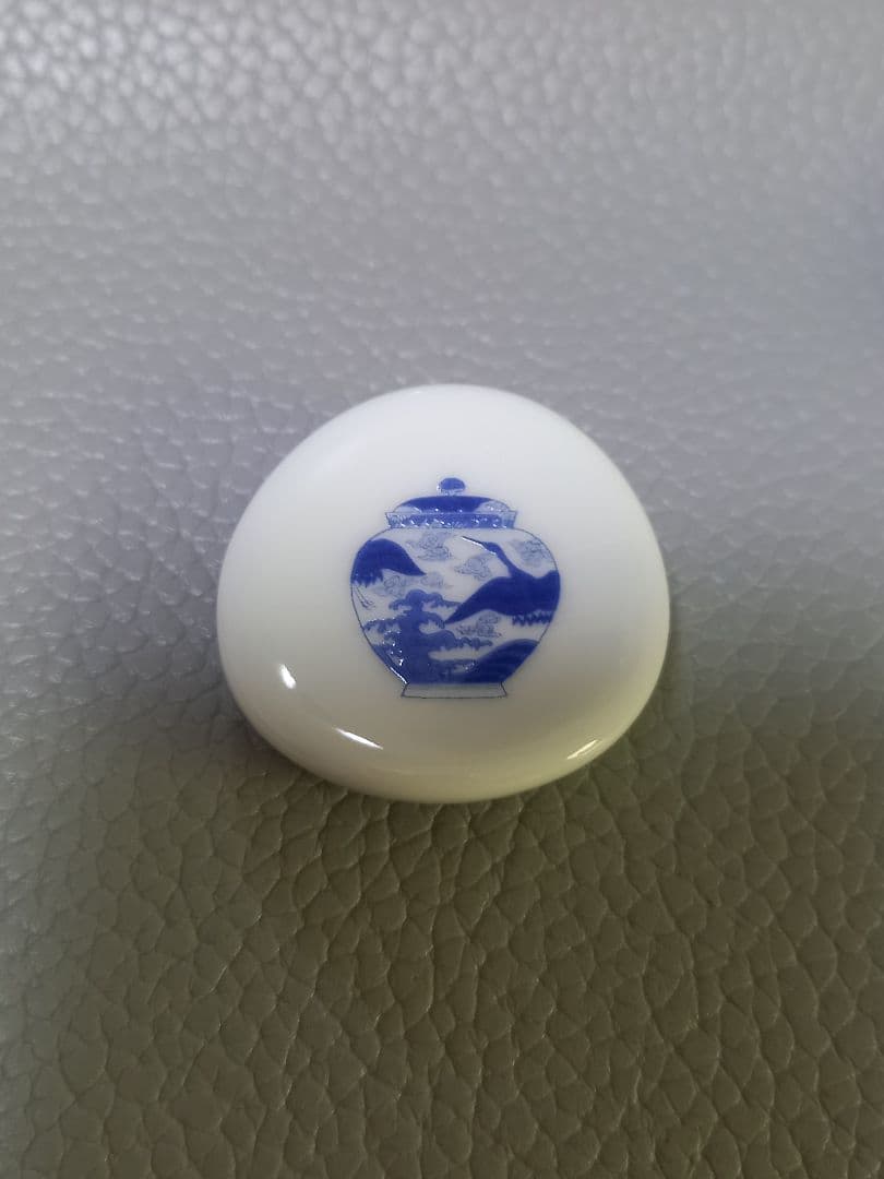 深川製磁　ブルーチャイナ　箸置き　レア