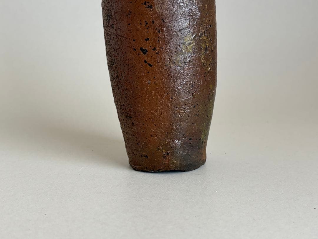 19世紀 壺屋焼 鬼の腕 シチゴータワカサー 徳利 酒器 やちむん 琉球沖縄古陶