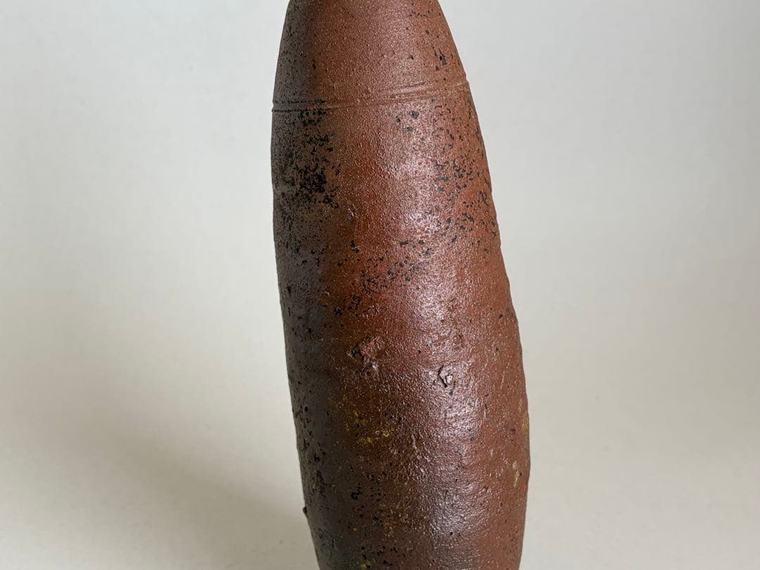 19世紀 壺屋焼 鬼の腕 シチゴータワカサー 徳利 酒器 やちむん 琉球沖縄古陶