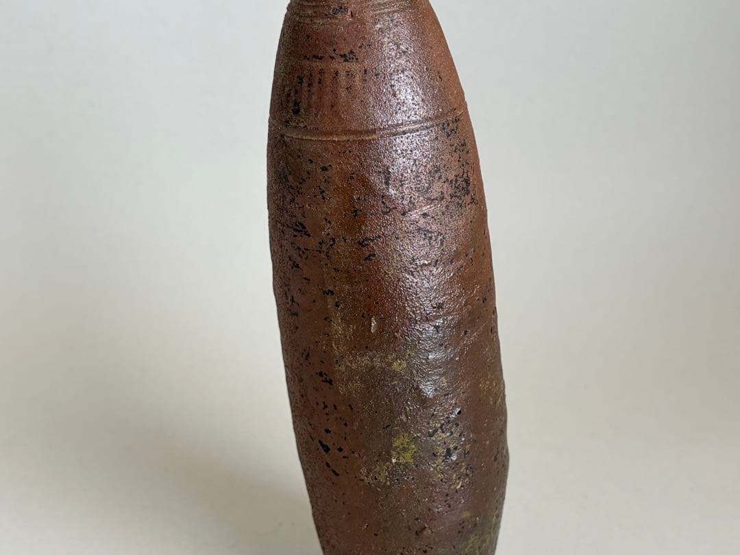 19世紀 壺屋焼 鬼の腕 シチゴータワカサー 徳利 酒器 やちむん 琉球沖縄古陶