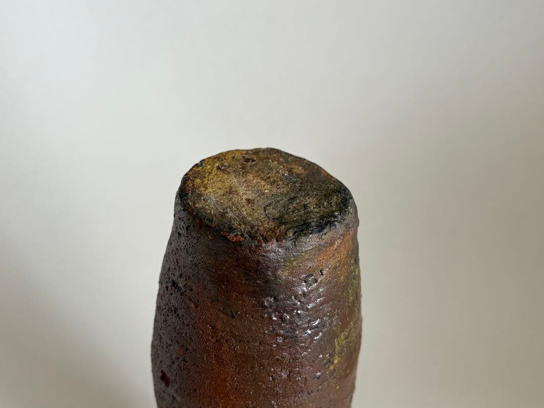 19世紀 壺屋焼 鬼の腕 シチゴータワカサー 徳利 酒器 やちむん 琉球沖縄古陶