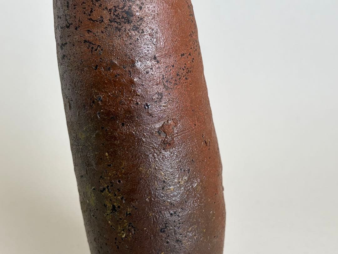 19世紀 壺屋焼 鬼の腕 シチゴータワカサー 徳利 酒器 やちむん 琉球沖縄古陶