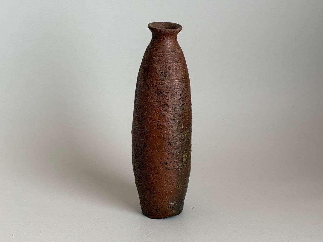 19世紀 壺屋焼 鬼の腕 シチゴータワカサー 徳利 酒器 やちむん 琉球沖縄古陶