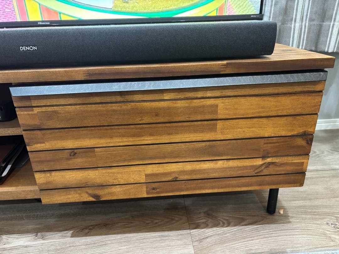 unico SWELLA(スウェラ) テレビボード　120cm 天然木アカシア