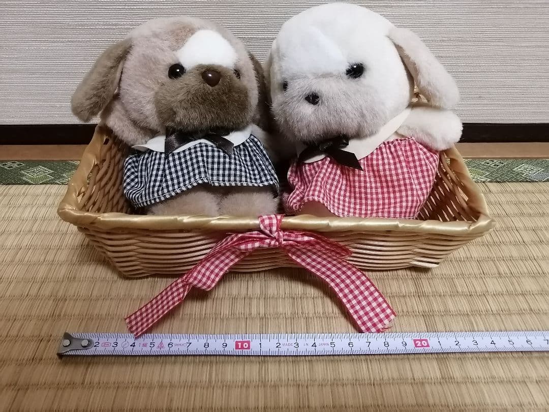 希少【昭和レトロ】ぬいぐるみBEAR&RABBIT