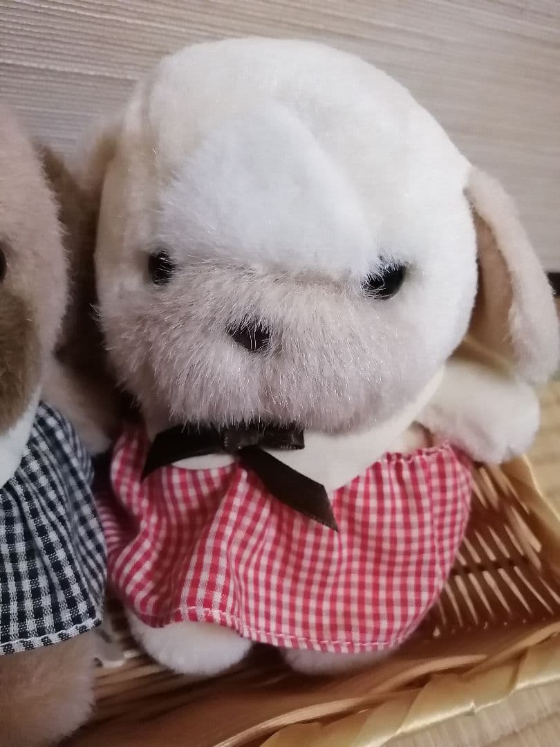 希少【昭和レトロ】ぬいぐるみBEAR&RABBIT