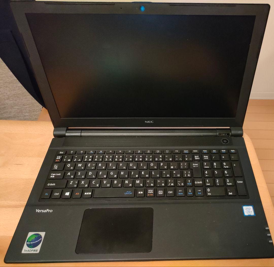 【リフレッシュPC】NEC ノートPC VersaPro 第7世代 Corei3