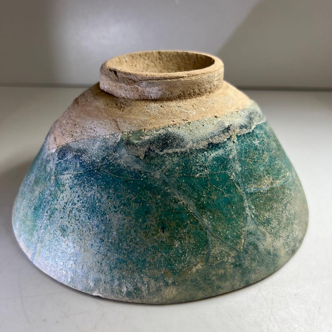 銀化鉢　口径約18.5㎝　東Y8-0226☆2F