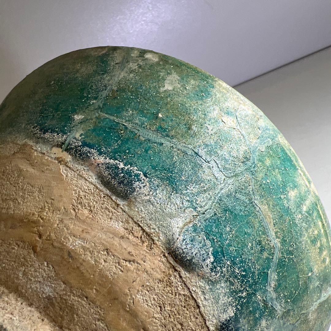 銀化鉢　口径約18.5㎝　東Y8-0226☆2F