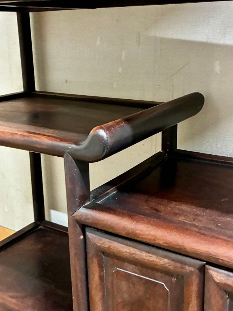 管470☆昭和レトロ☆アンティーク☆茶箪笥☆茶棚☆飾り棚