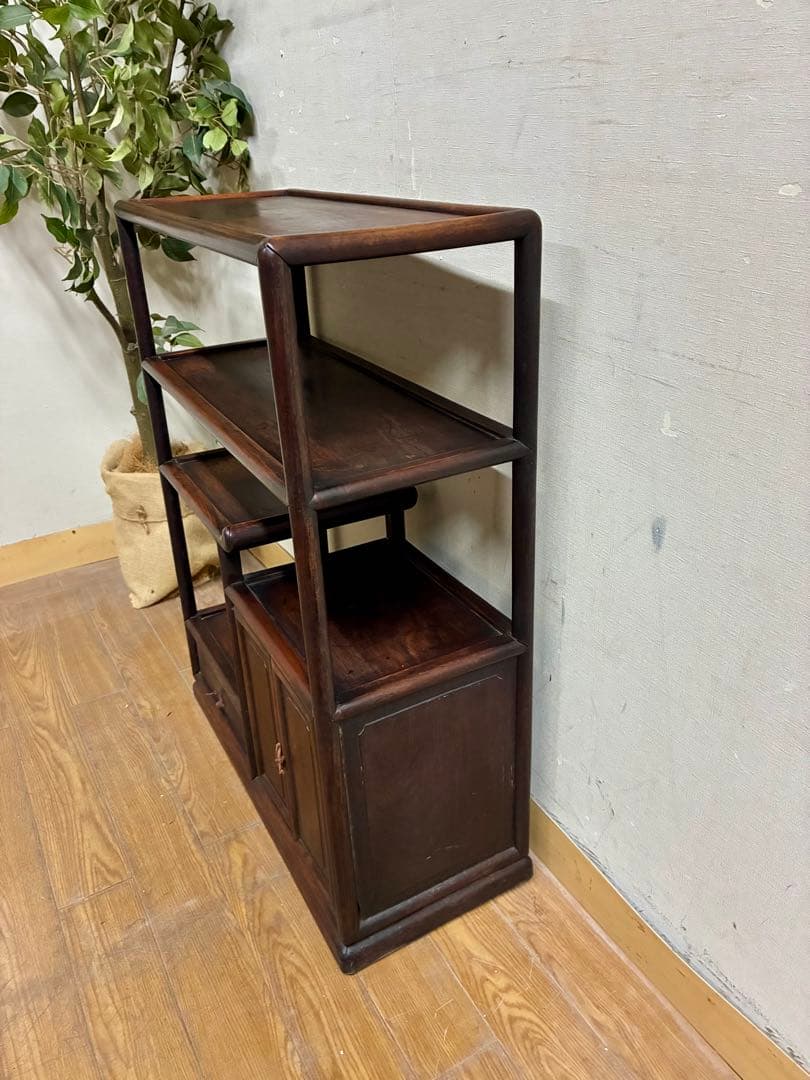 管470☆昭和レトロ☆アンティーク☆茶箪笥☆茶棚☆飾り棚