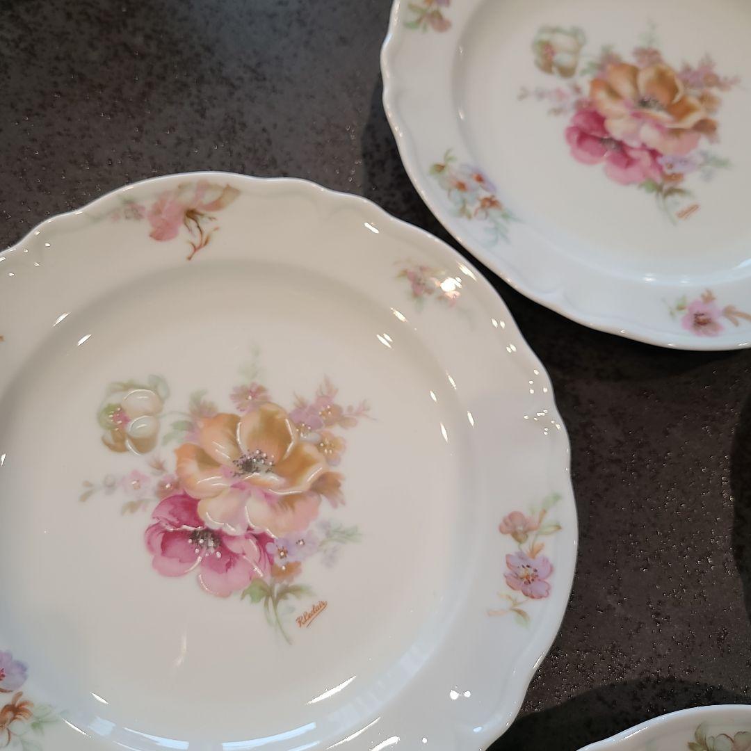 LEC Limoge リモージュ プレート 6枚セット