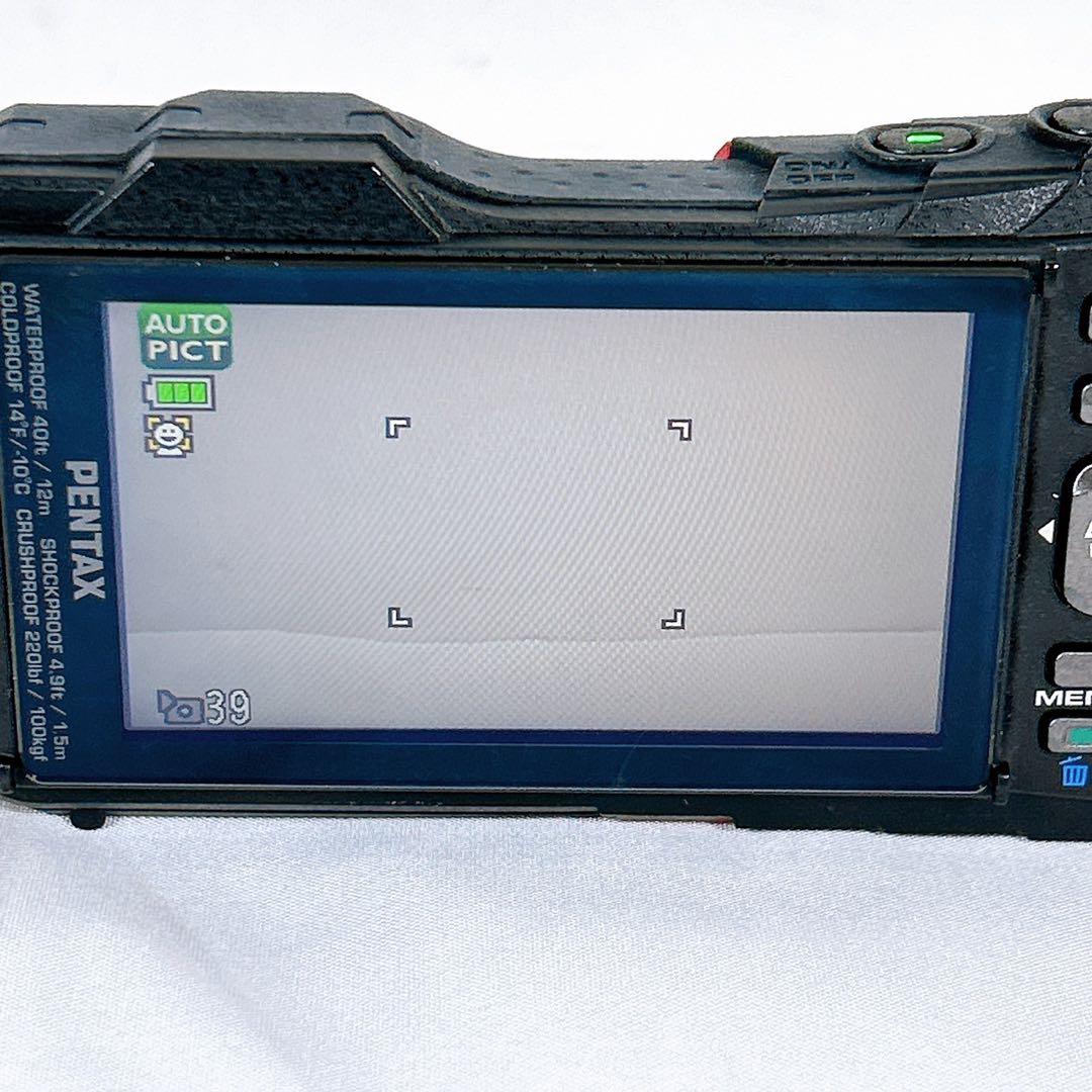 【極美品】PENTAX ペンタックス 防水デジタルカメラ Optio WG-2