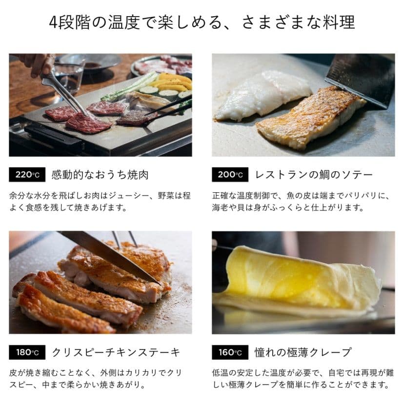 BALMUDA ザ・プレート プロ　ブラックK10A-BK