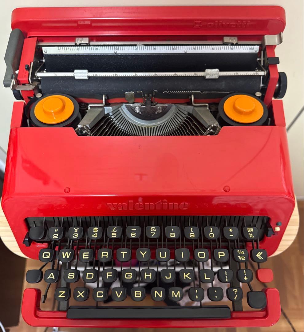 【アンティーク】オリベッティー バレンタイン タイプライター