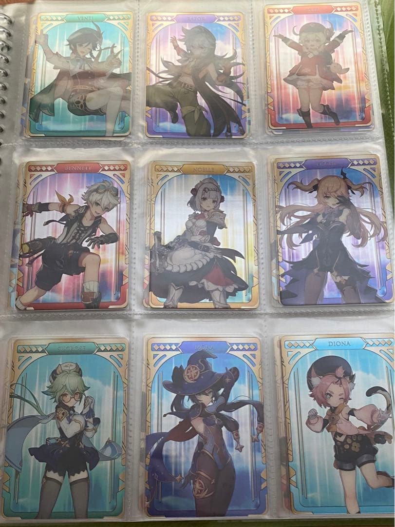 原神　メタルカード