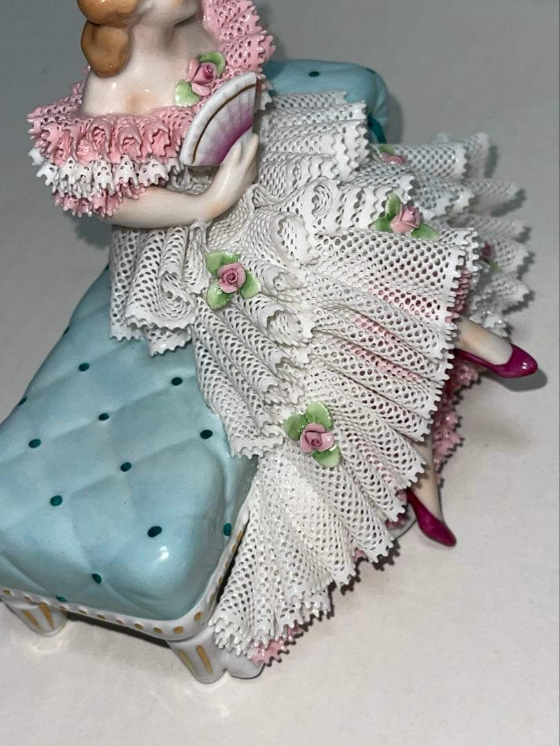sitzendorfer ジッツェンドルファ 陶器 レースドール