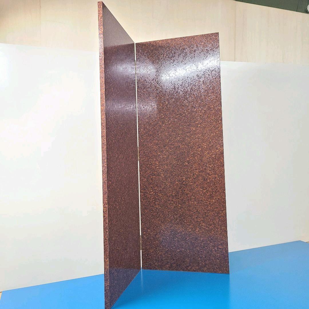 No1723【1台限定】2枚折れ リバーシブル パーテーション、間仕切り、衝立