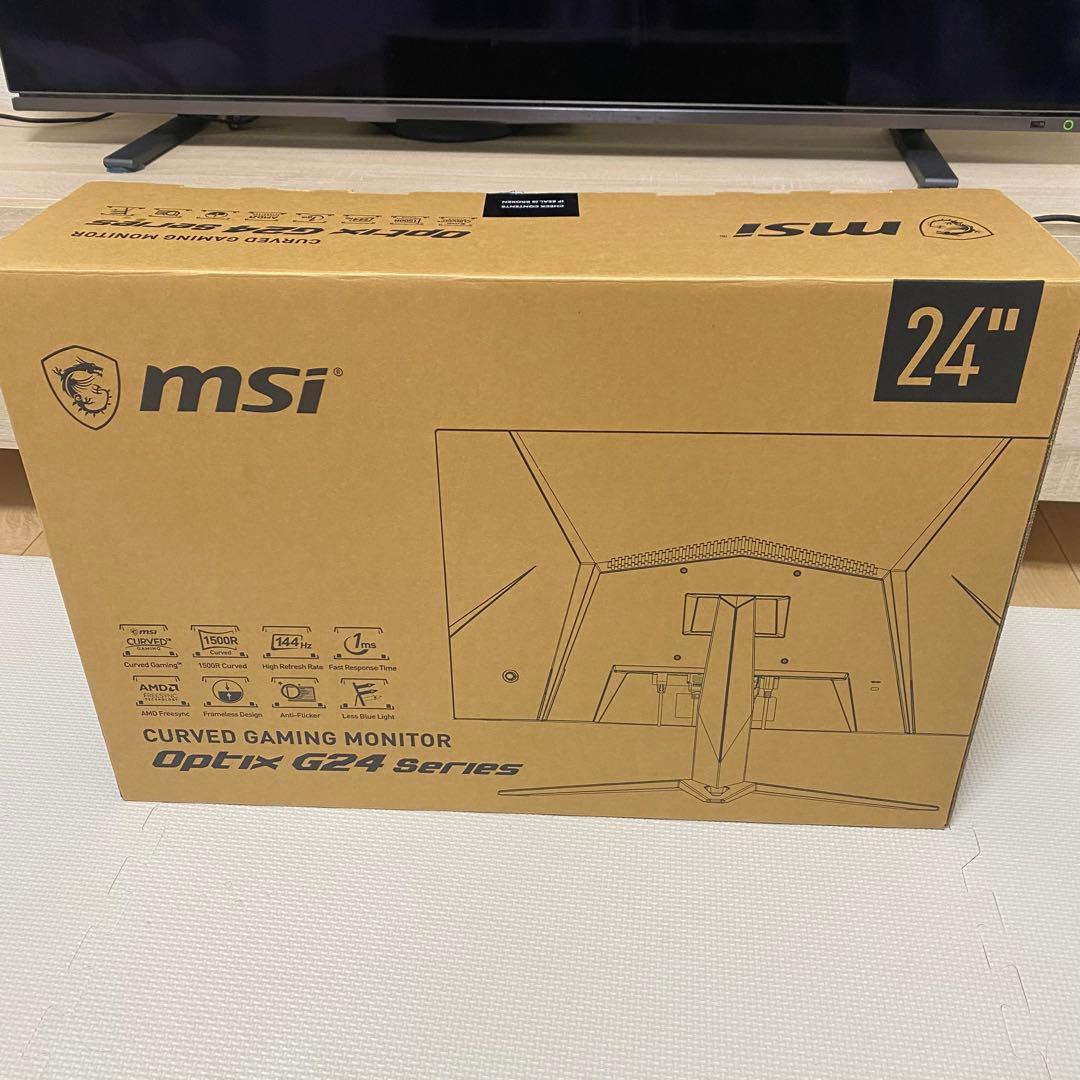 ゲーミングモニター 23.6インチ 湾曲型 MSI Optix G24C4