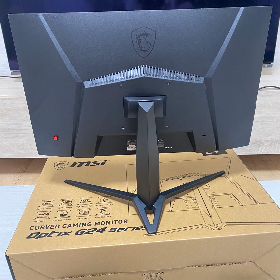 ゲーミングモニター 23.6インチ 湾曲型 MSI Optix G24C4