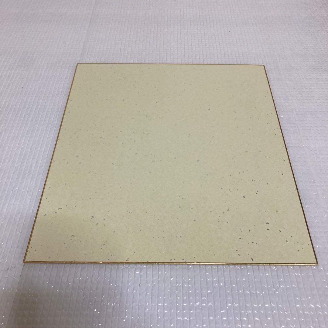 TS78 蝶園 小原蝶園 菊 日本画 色紙 銀地 縁起物 花鳥画 絵画 美術品