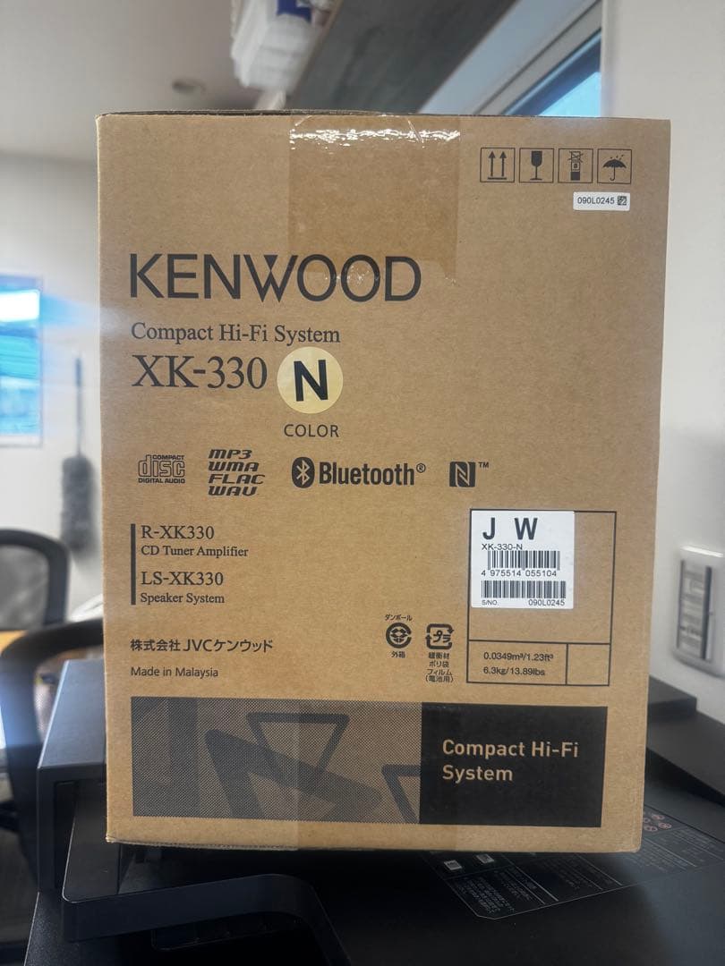 ラジオ・コンポ KENWOOD XK-330 COLOR N