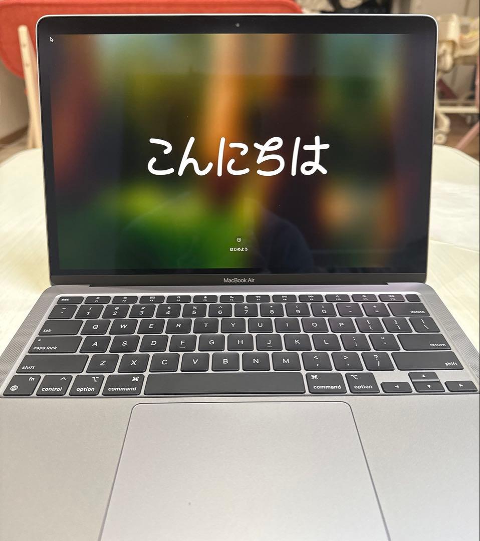 充放電11回 美品 M1 MacBook Air /16GB/256GB/US