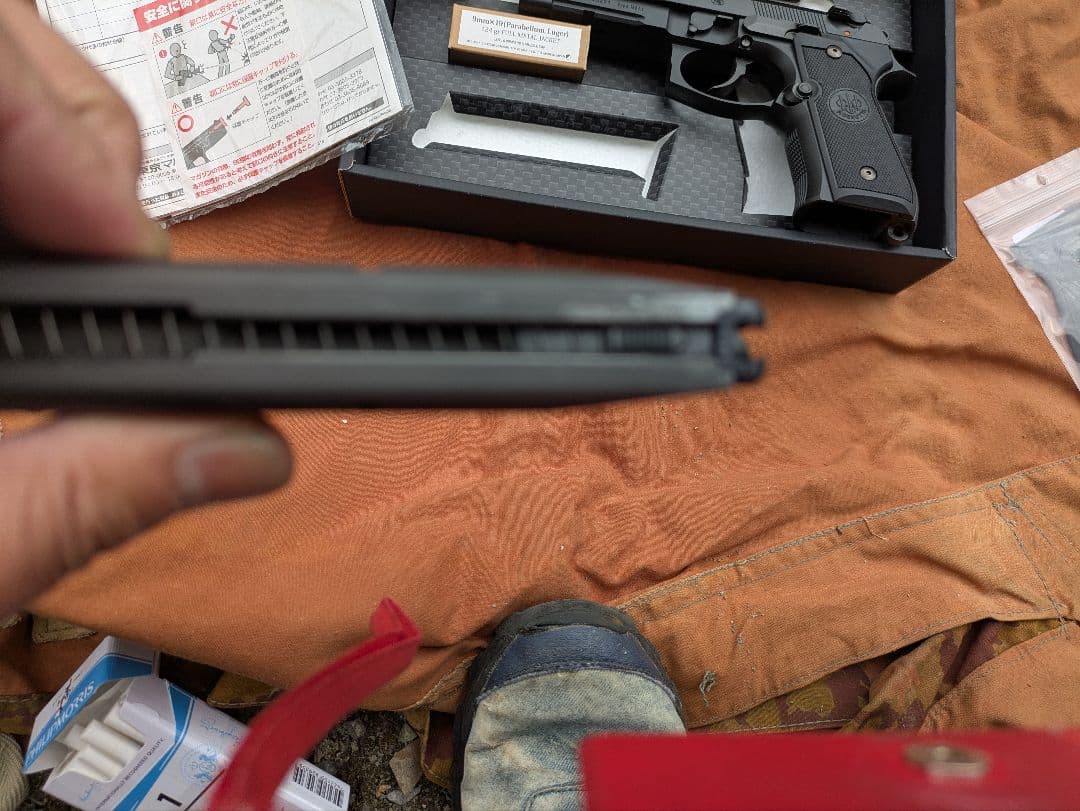 東京マルイ製ガスハンドガン　　ベレッタM9A1 ［ベレッタ刻印グリップ］