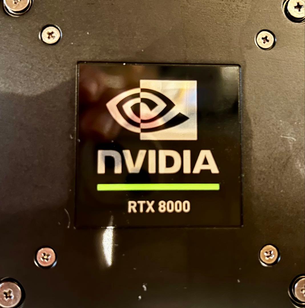 グラフィックボード・グラボ・ビデオカード NVIDIA Quadro RTX8000 Passive 48GB