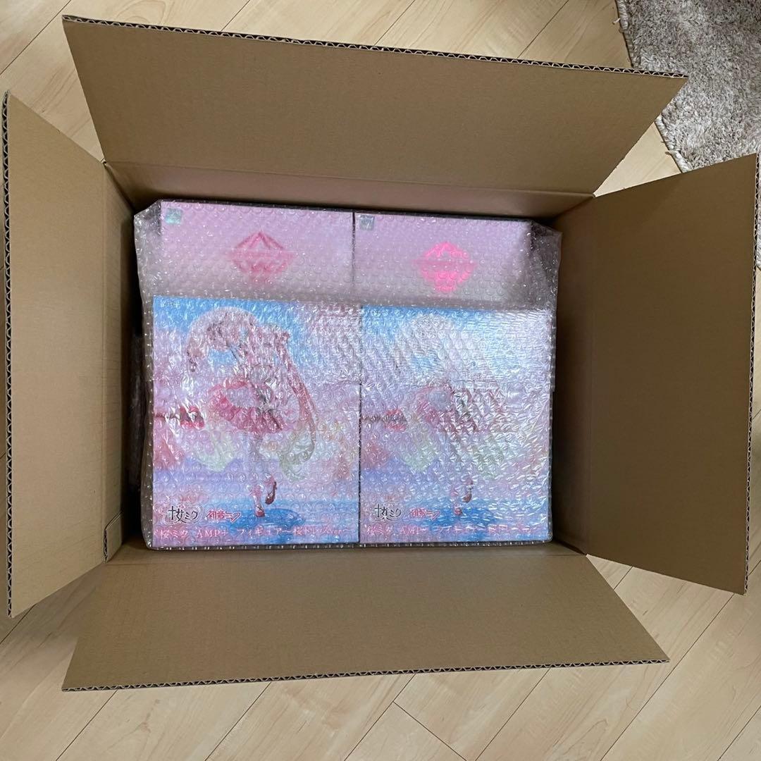 桜ミク　AMP＋ フィギュア～桜ドレスver.～ 8個セット