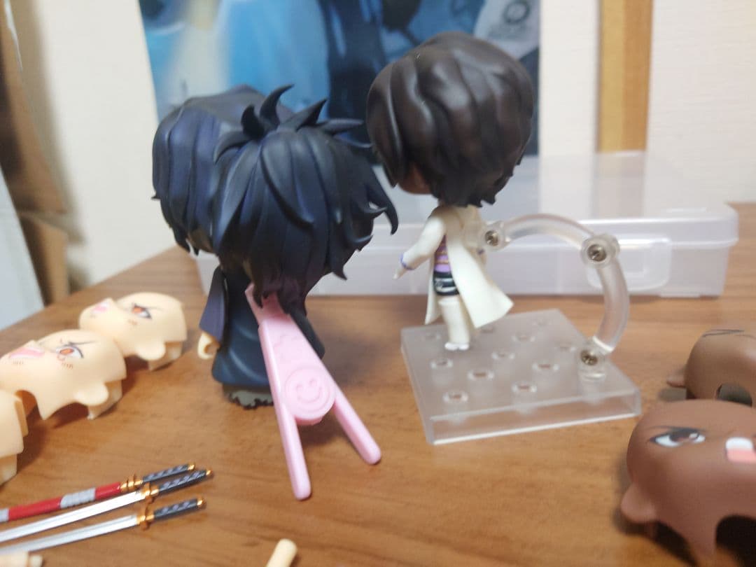 FGO 岡田以蔵 アルジュナ ねんどろいど まとめ 箱無し スタンド欠品