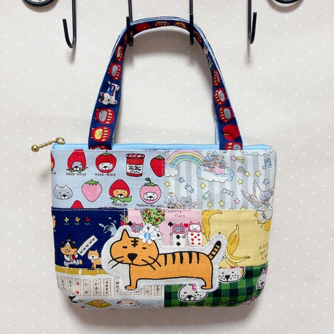 チャッピー。 トートバッグ ゆめかわ猫 生地