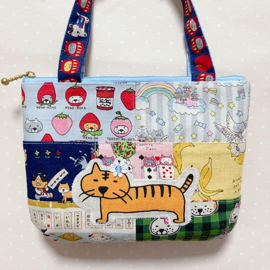 チャッピー。 トートバッグ ゆめかわ猫 生地
