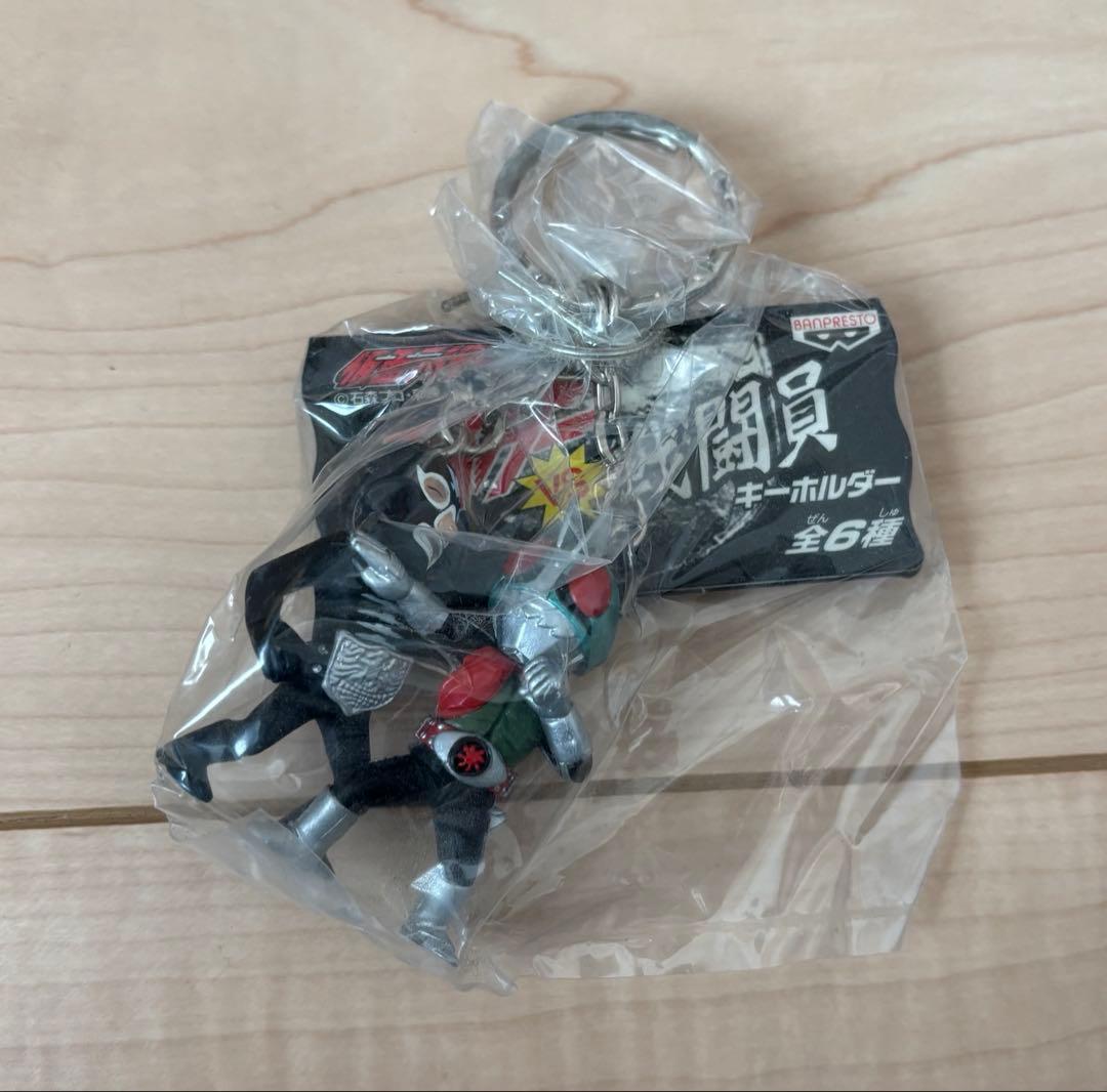 仮面ライダーVS戦闘員キーホルダー ファイティングダブルライダーキーホルダー