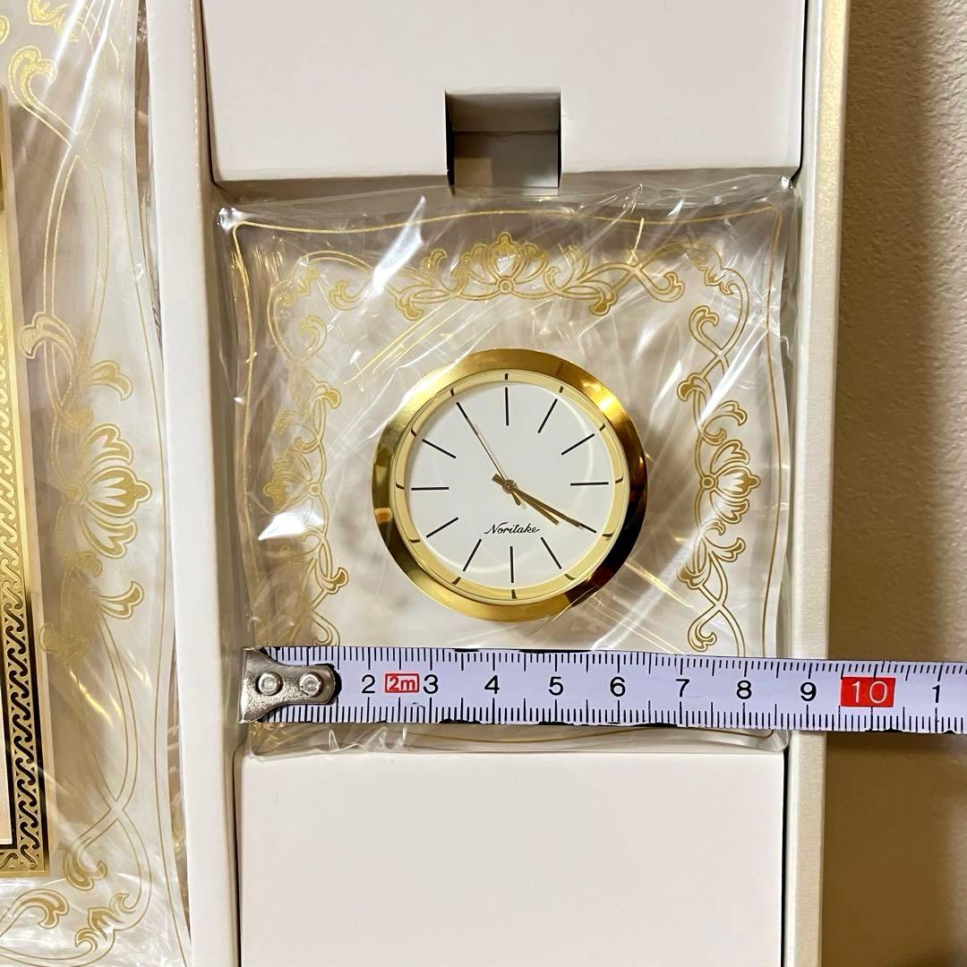ノリタケ　置時計／フォトフレーム