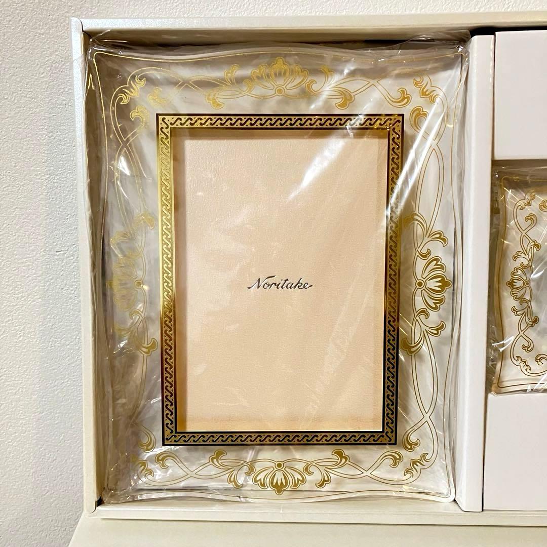 ノリタケ　置時計／フォトフレーム