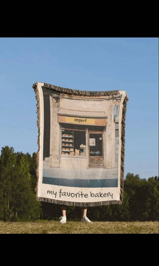 ［BAKERY THROW BLANKET］imperf ブランケット
