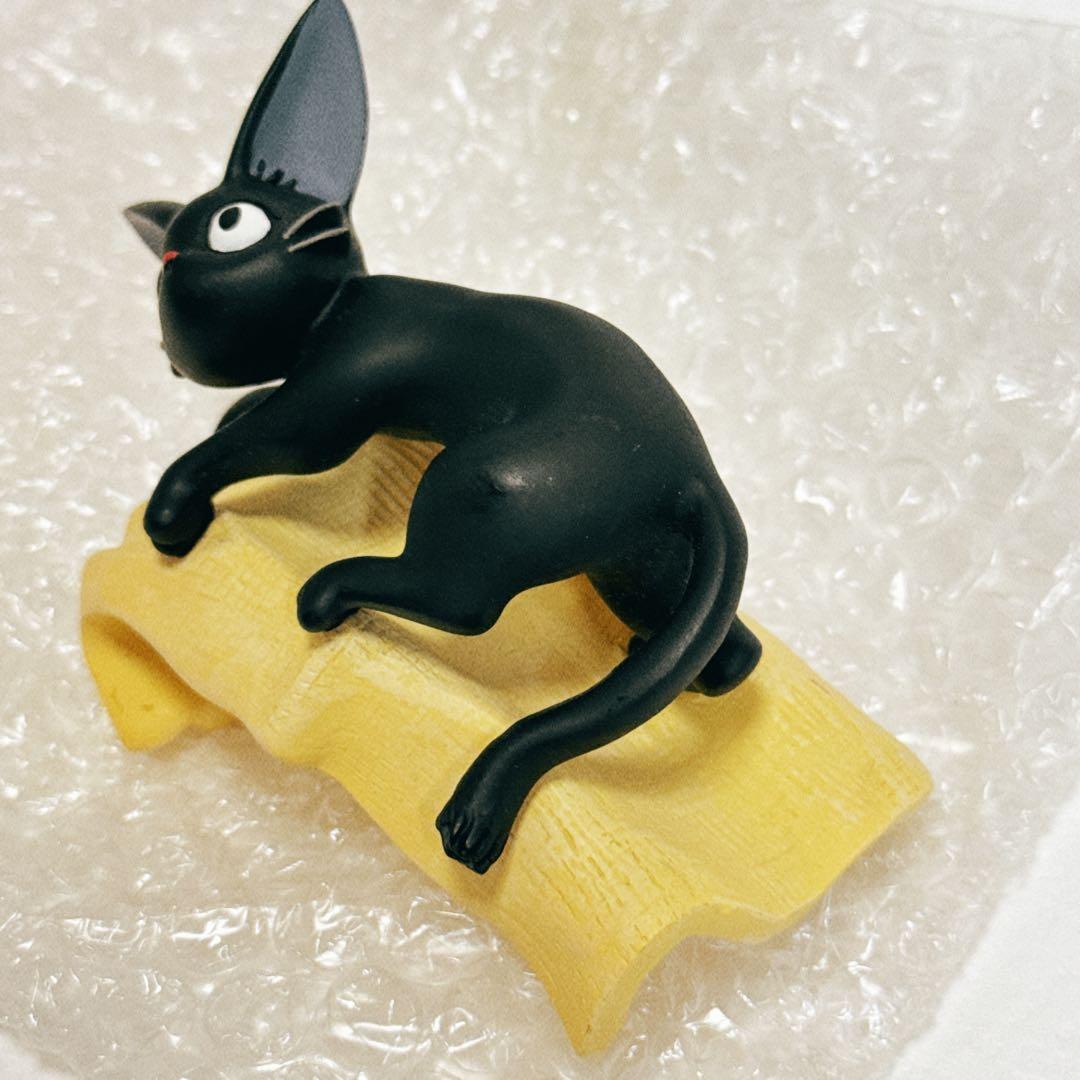 美品　スタジオジブリ　魔女の宅急便　モザイクランプ　ジジとクロス