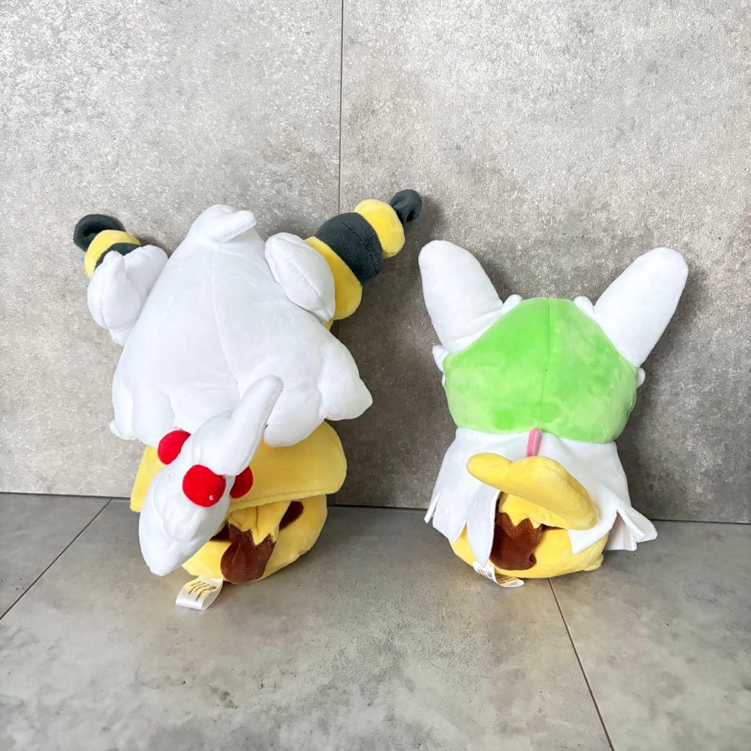 希少 激レア ピカチュウポンチョ メガデンリュウ メガサーナイト ぬいぐるみ