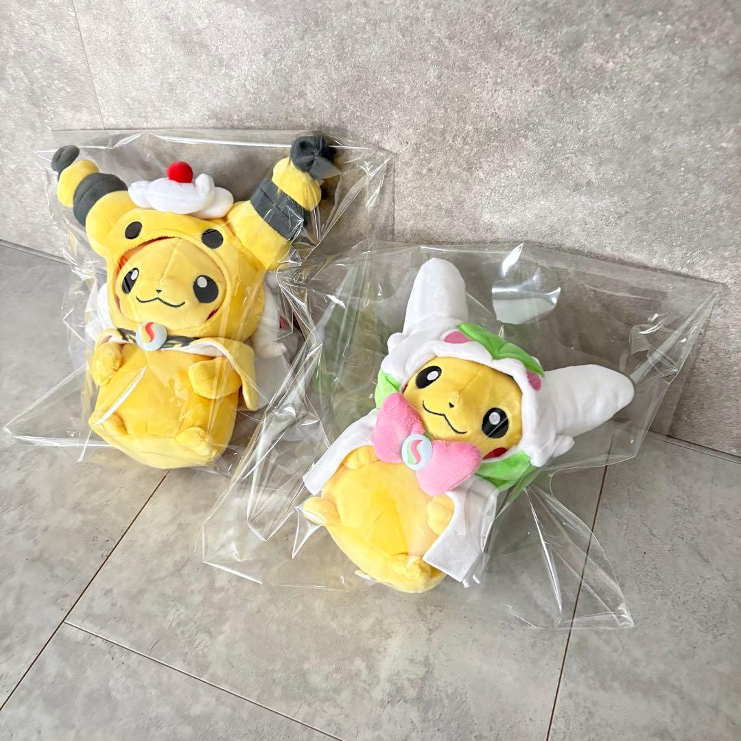 希少 激レア ピカチュウポンチョ メガデンリュウ メガサーナイト ぬいぐるみ