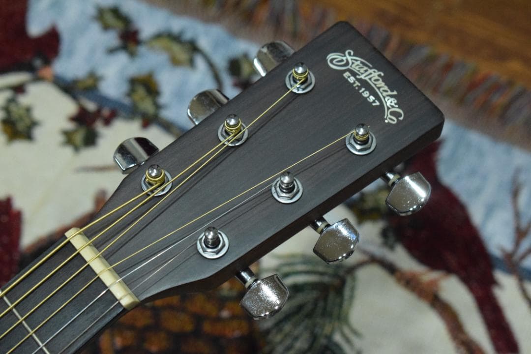 Stafford エレアコ SF-3D/NT 動作良好 ケース付き 新品弦