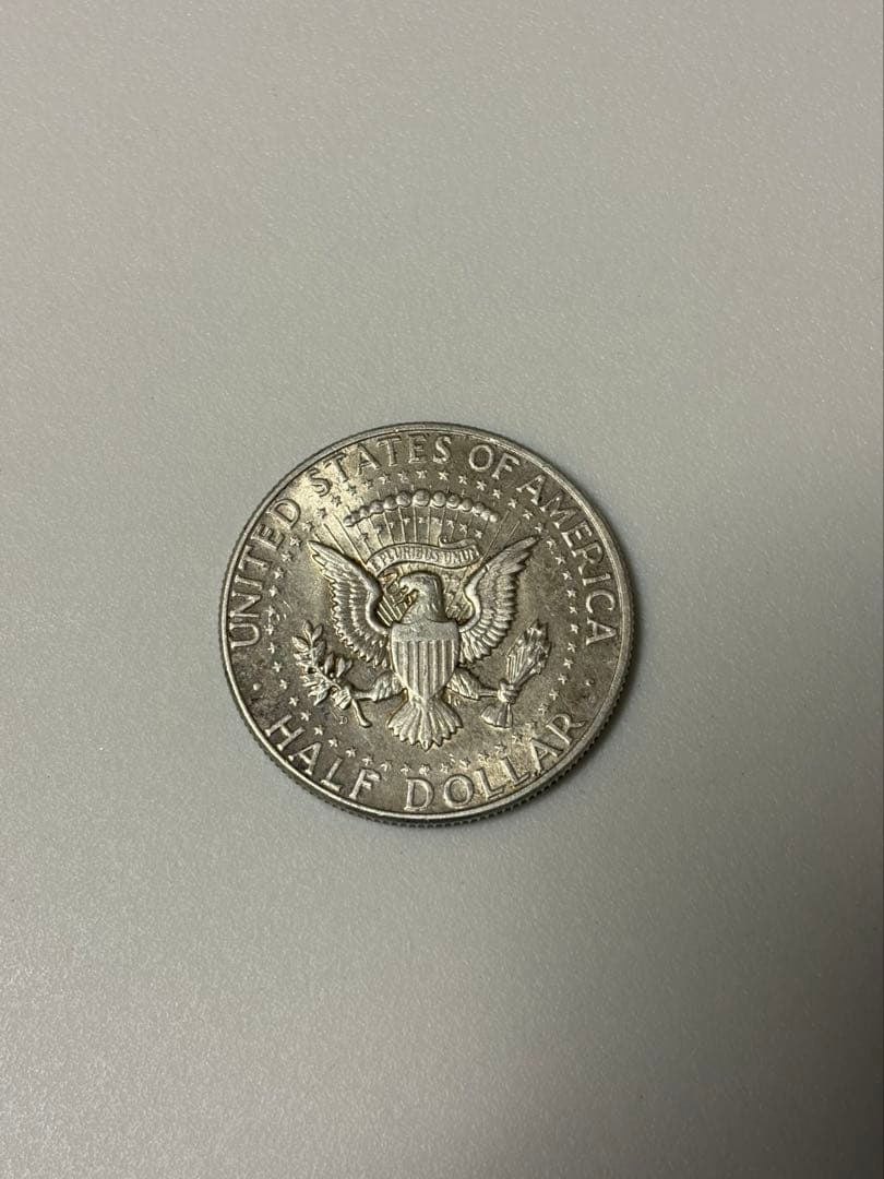 古銭　銀貨　ケネディ大統領　1964年