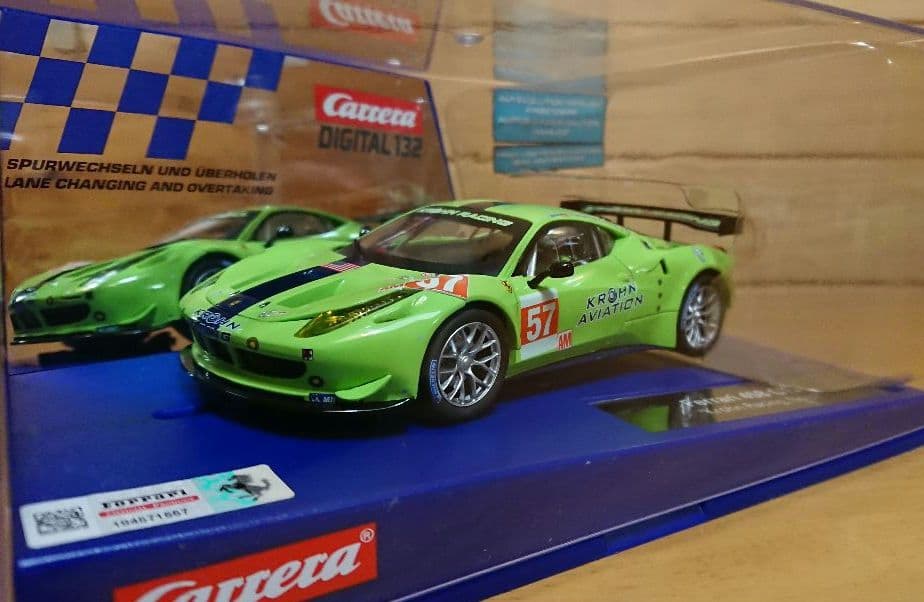 カレラ1/32フェラーリ458イタリアGT2 KROHN RACING 未使用品