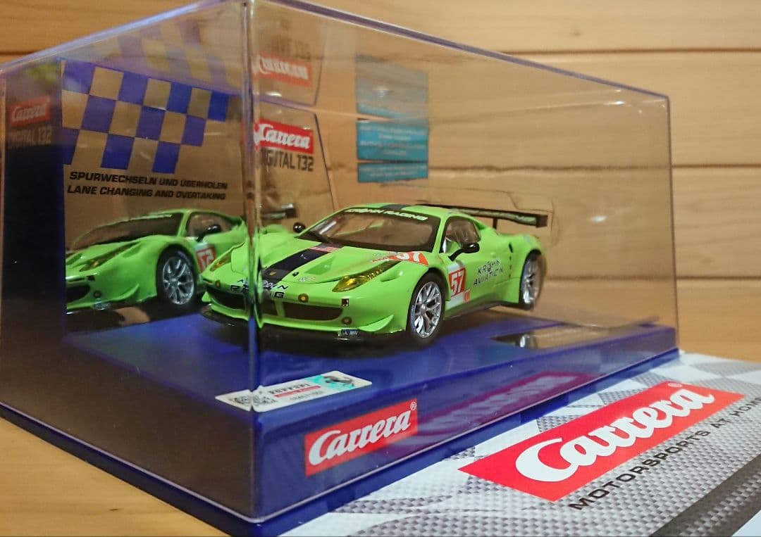 カレラ1/32フェラーリ458イタリアGT2 KROHN RACING 未使用品