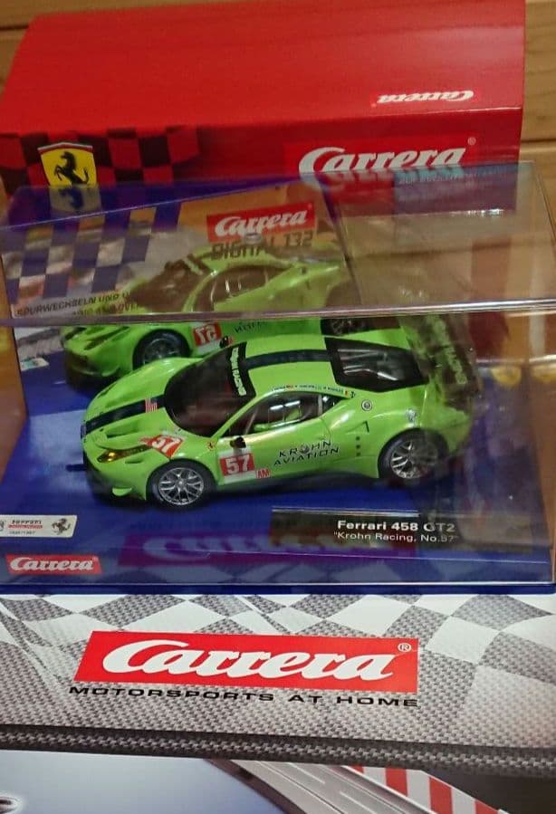 カレラ1/32フェラーリ458イタリアGT2 KROHN RACING 未使用品