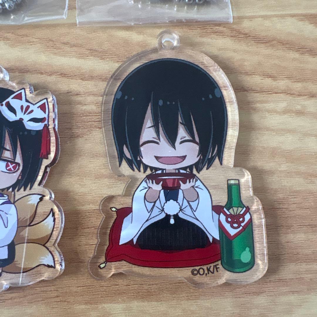 【即購入可⭕️】炎炎ノ消防隊 新門紅丸 アクリルキーホルダー 2点セット