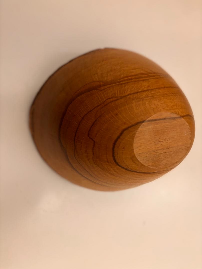 ウッドボウル　　制作 : 盛永省治