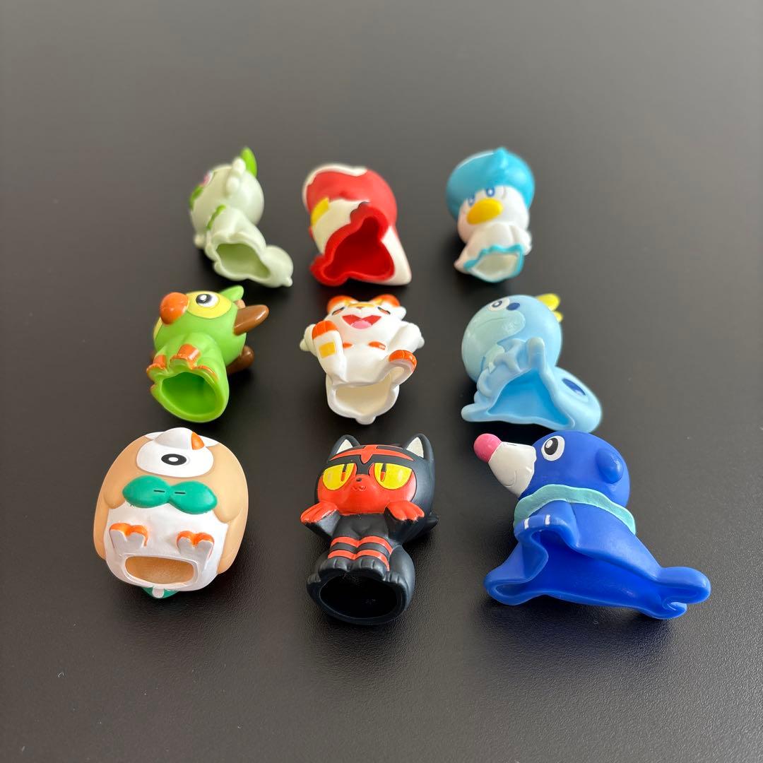 ポケモン　指人形　そこに3びきポケモンがいるじゃろう！　セット