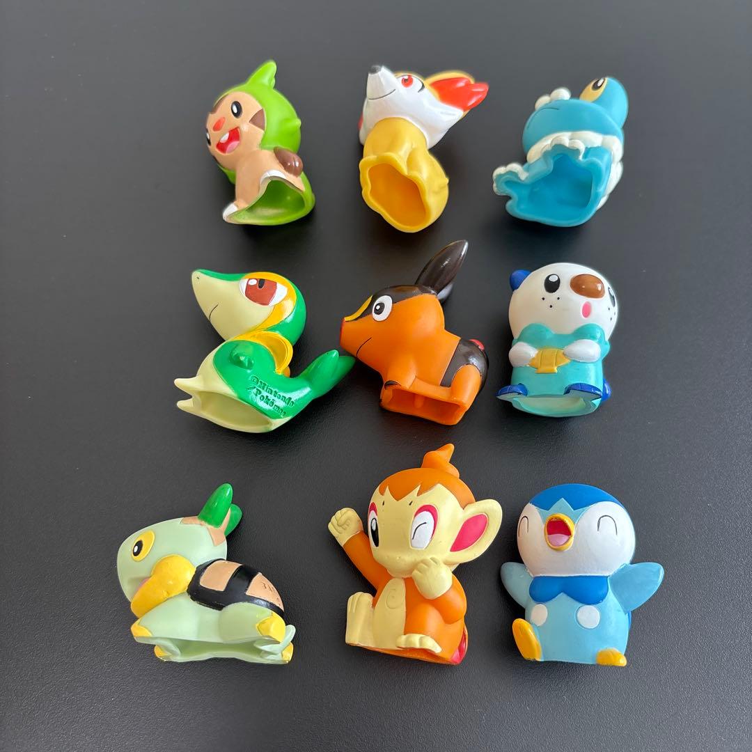 ポケモン　指人形　そこに3びきポケモンがいるじゃろう！　セット
