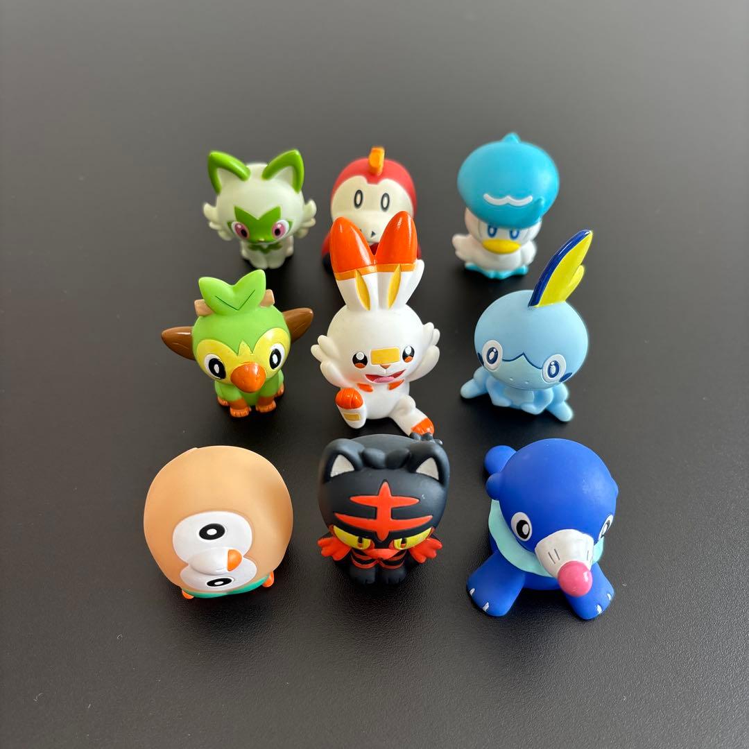 ポケモン　指人形　そこに3びきポケモンがいるじゃろう！　セット